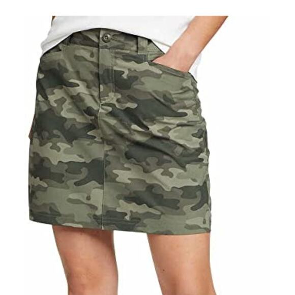 NWT Eddie Bauer Adventure 2.0 Camo Skort Size 4 - Picture 1 of 10